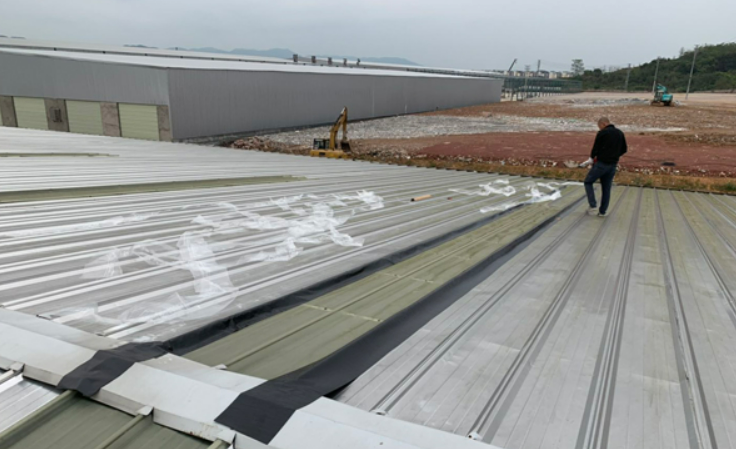 钟祥厂房屋面防水维修案例